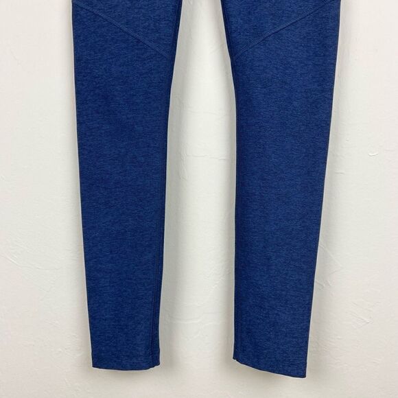 Outdoor Voices Techsweat Flex Crop Leggings - Heathered Blue - Picture 5 of 8